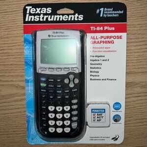 Brand New Texas Instruments TI-84 Plus Graphics Calculator